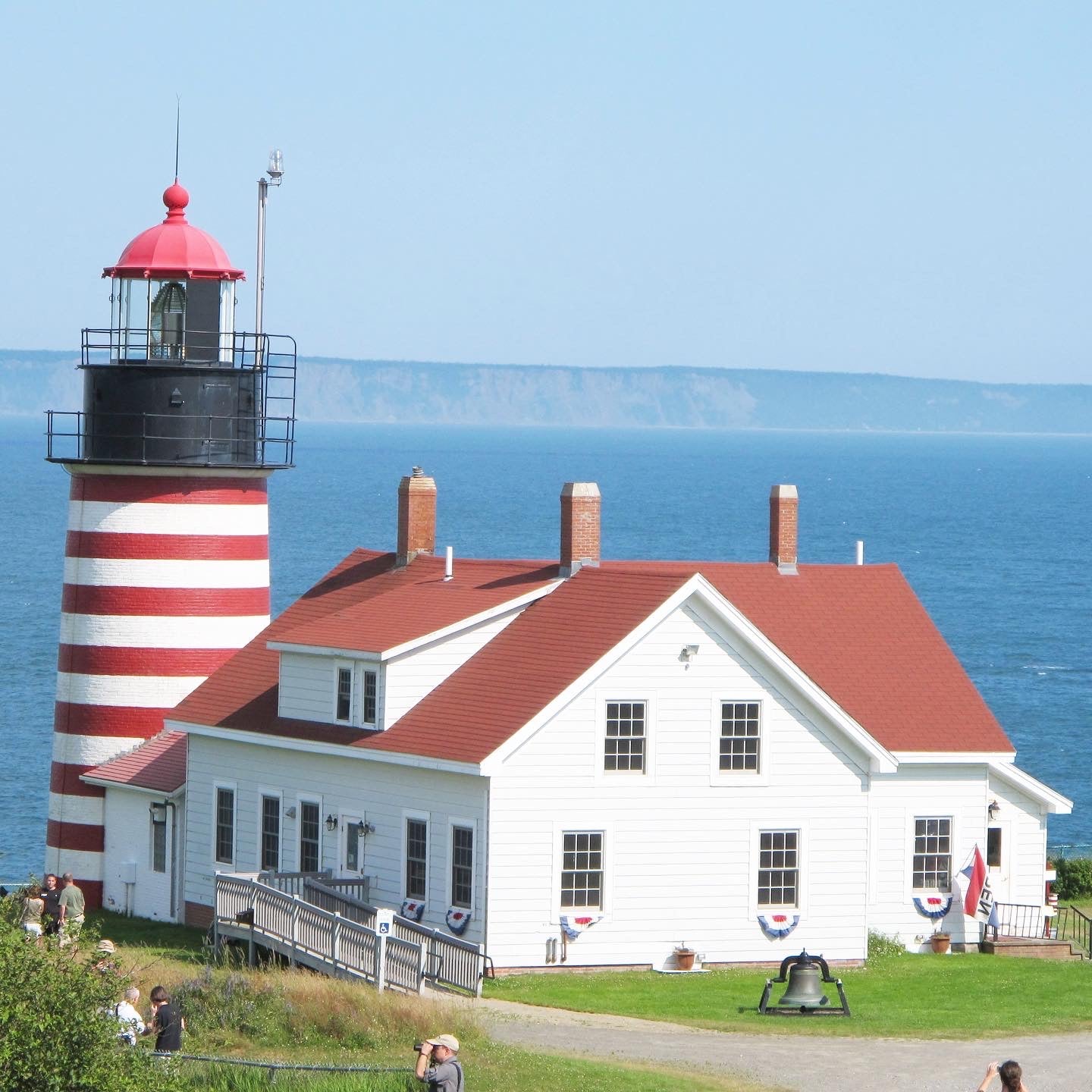 Note Card: West Quoddy Head Lighthouse