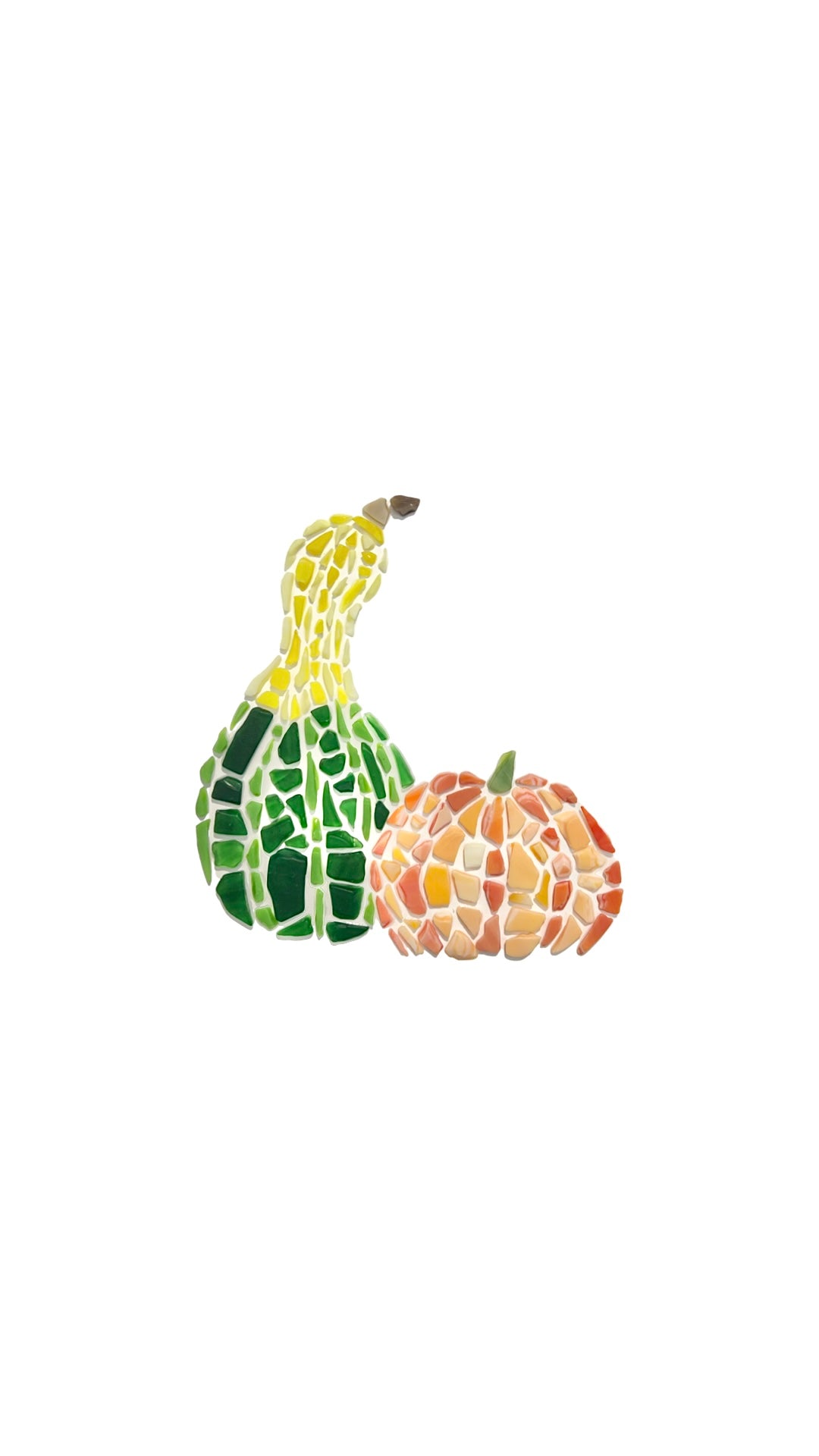 Original Standing Gourd Glass Mosaic